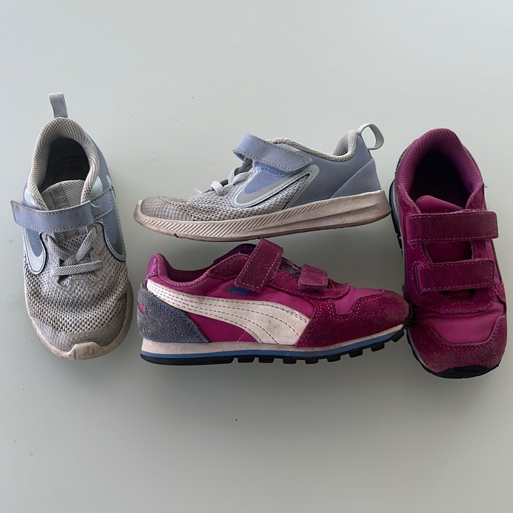 Toddler girls size 10 tennis shoes